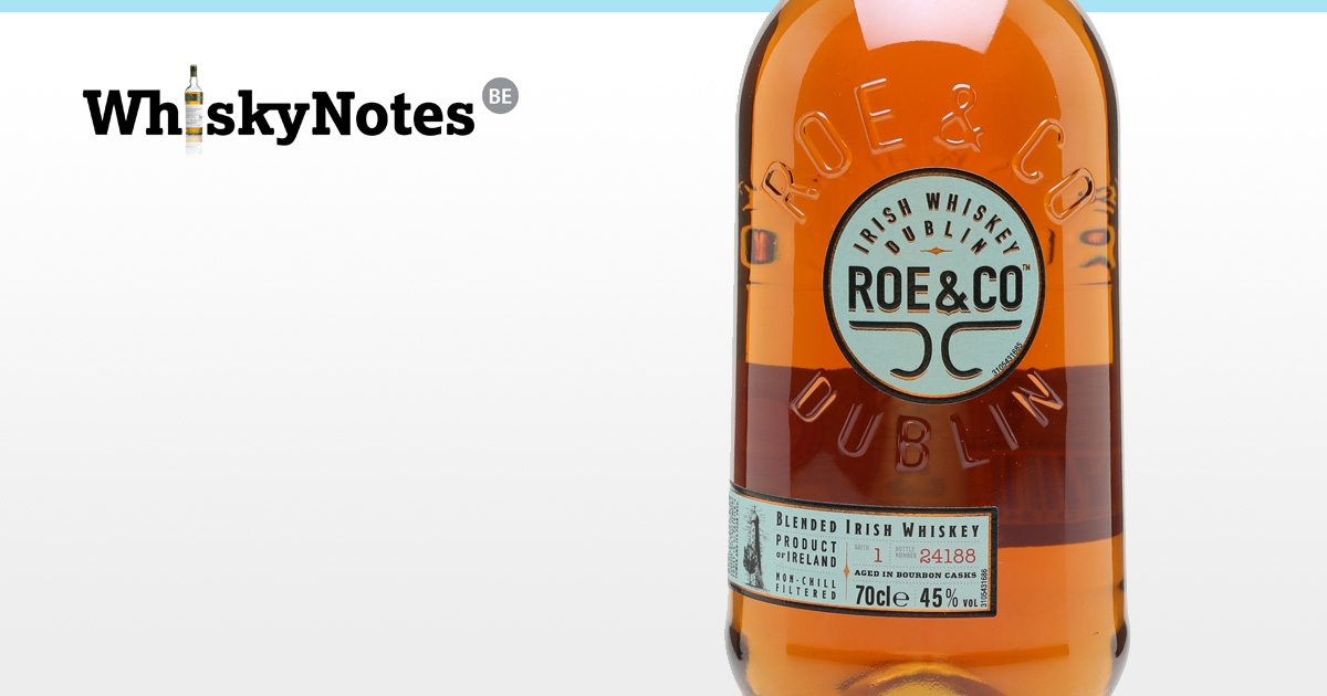 roe co blended irish whiskey