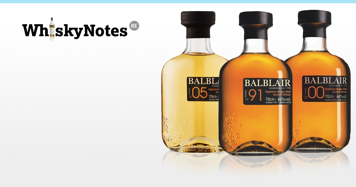 balblair 1991 balblair 2000 balblair 2005