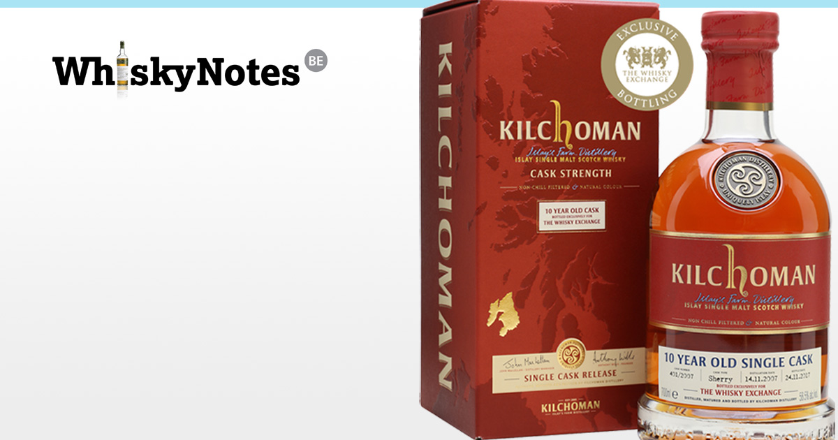 kilchoman 2007 whisky exchange sherry