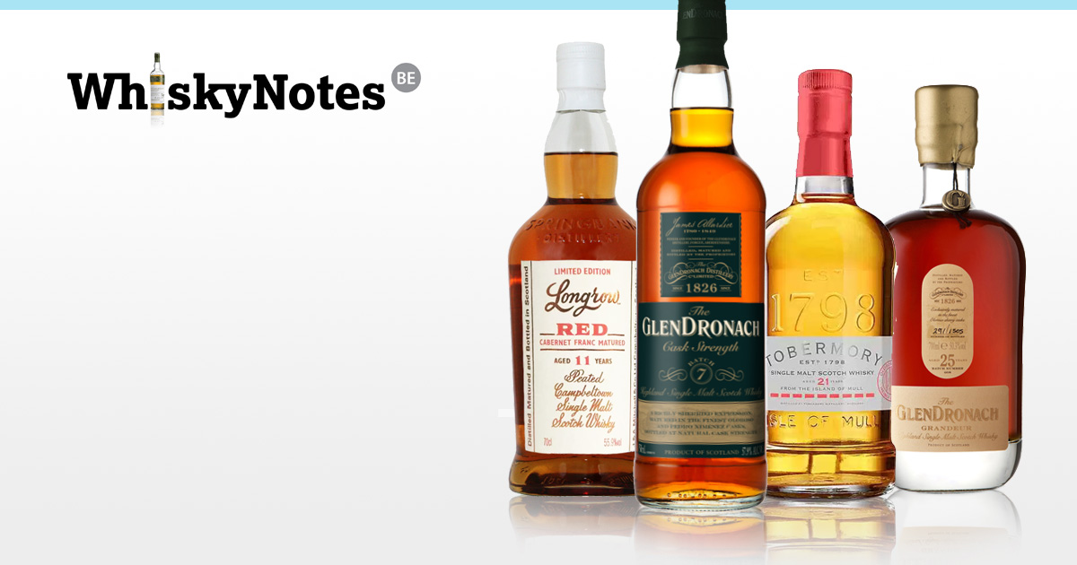 news glendronach cask strength grandeur longrow red tobermory