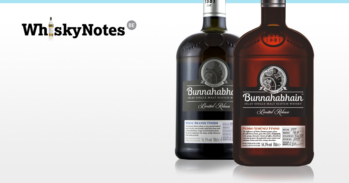 bunnahabhain px finish moine brandy finish