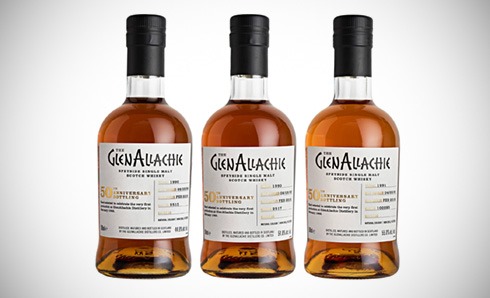 GlenAllachie single casks - 50th anniversary