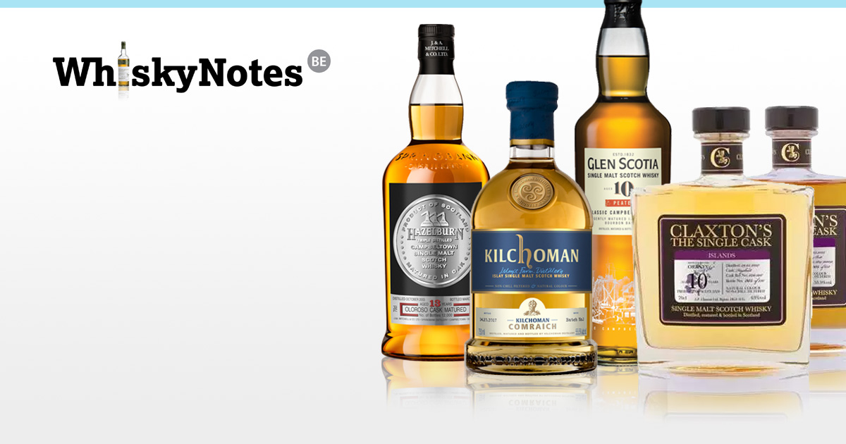 whisky news kilchoman comraich glen scotia hazelburn claxtons