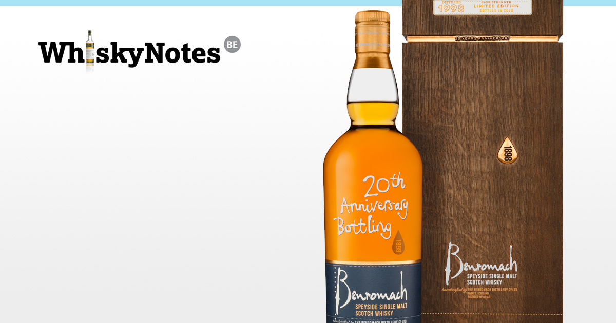 benromach 1998 20th anniversary