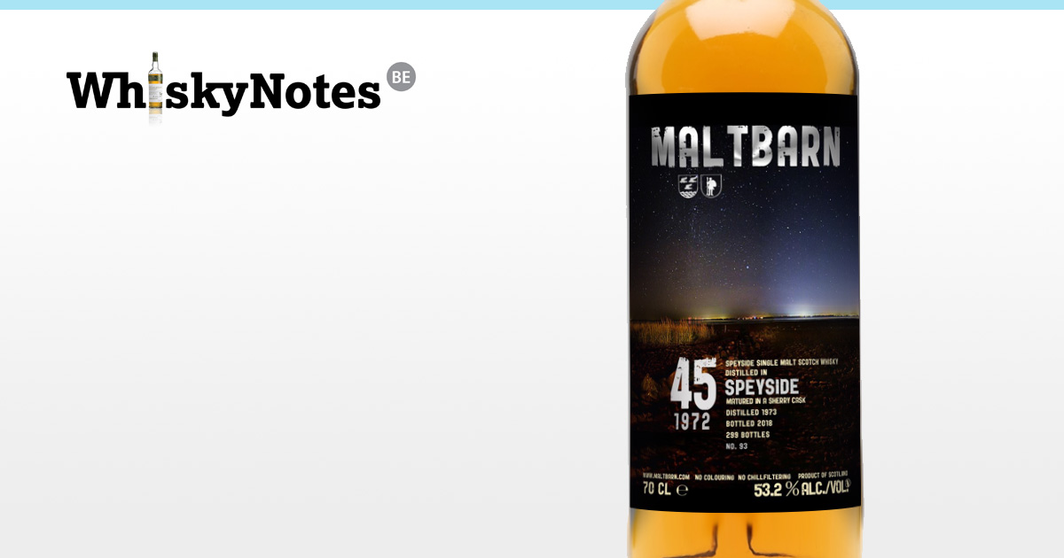 speyside 1973 45yo maltbarn