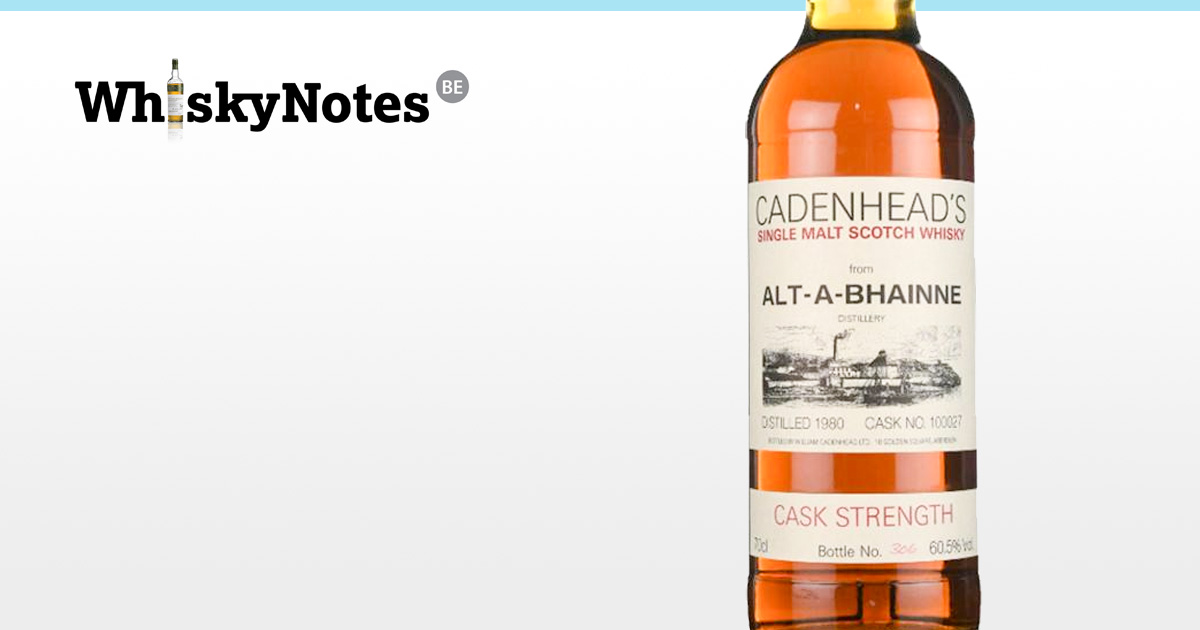 alt a bhainne 1980 cadenhead