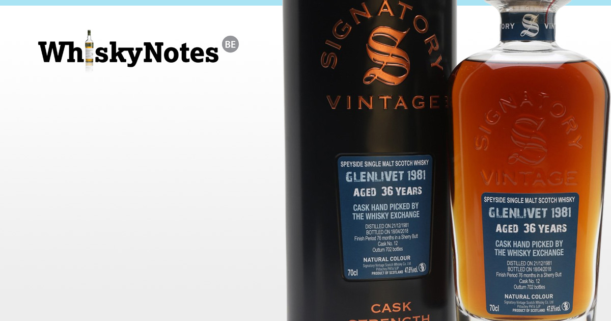 glenlivet 1981 cask 12 twe