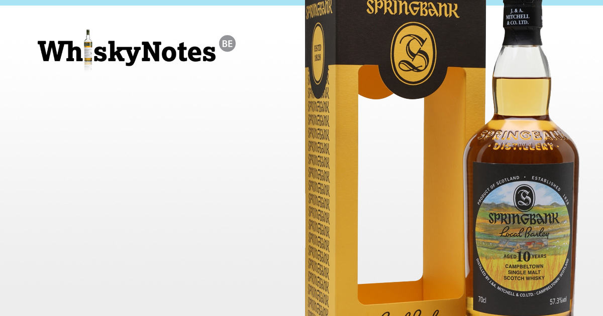 springbank 10 years local barley