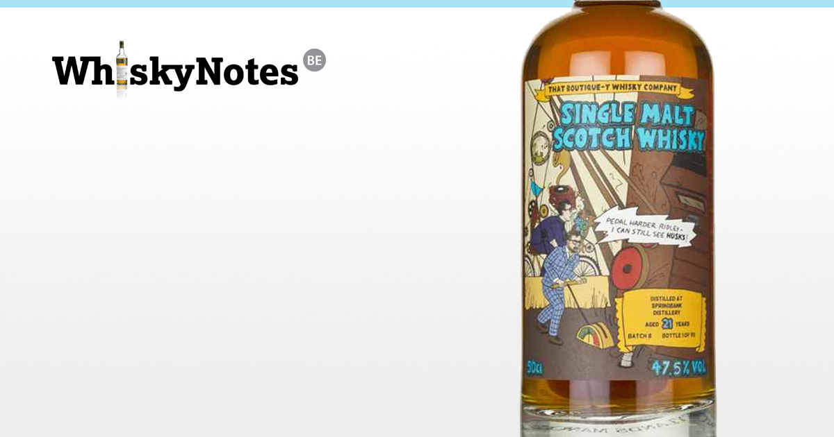 springbank 21 that boutiquey whisky