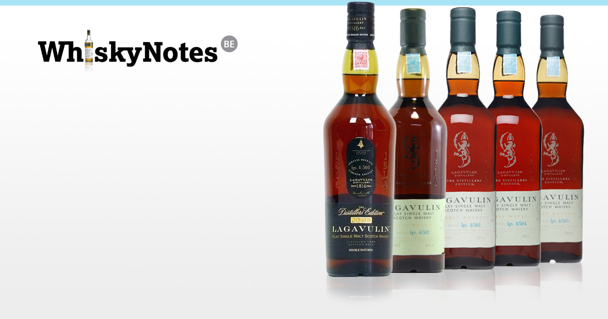 lagavulin distillers edition 1995 1997 1998 1999 2000