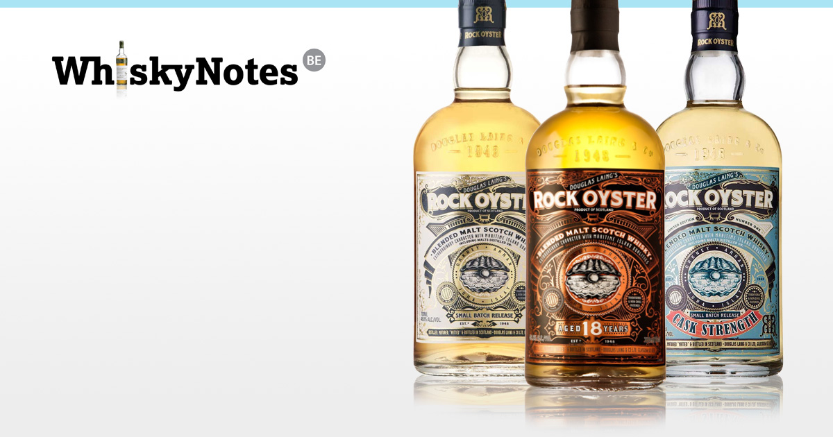 rock oyster cask strength 18 years douglas laing