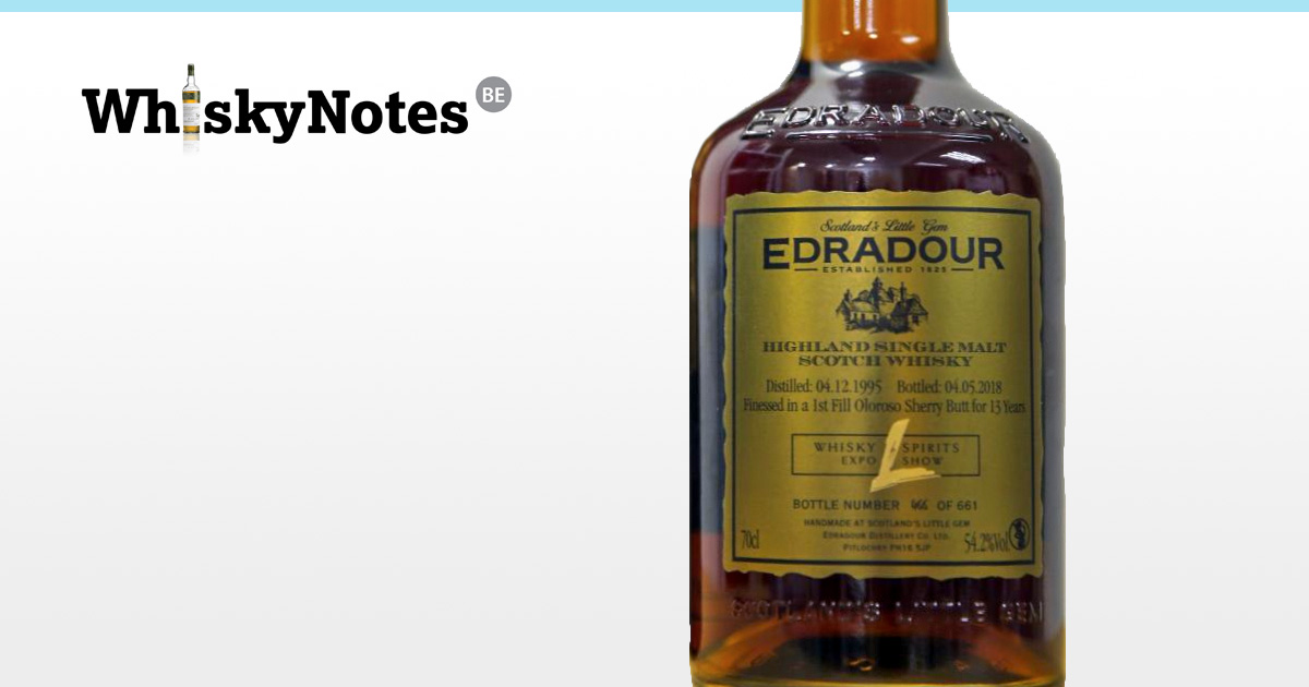 edradour 1995 oloroso whisky L