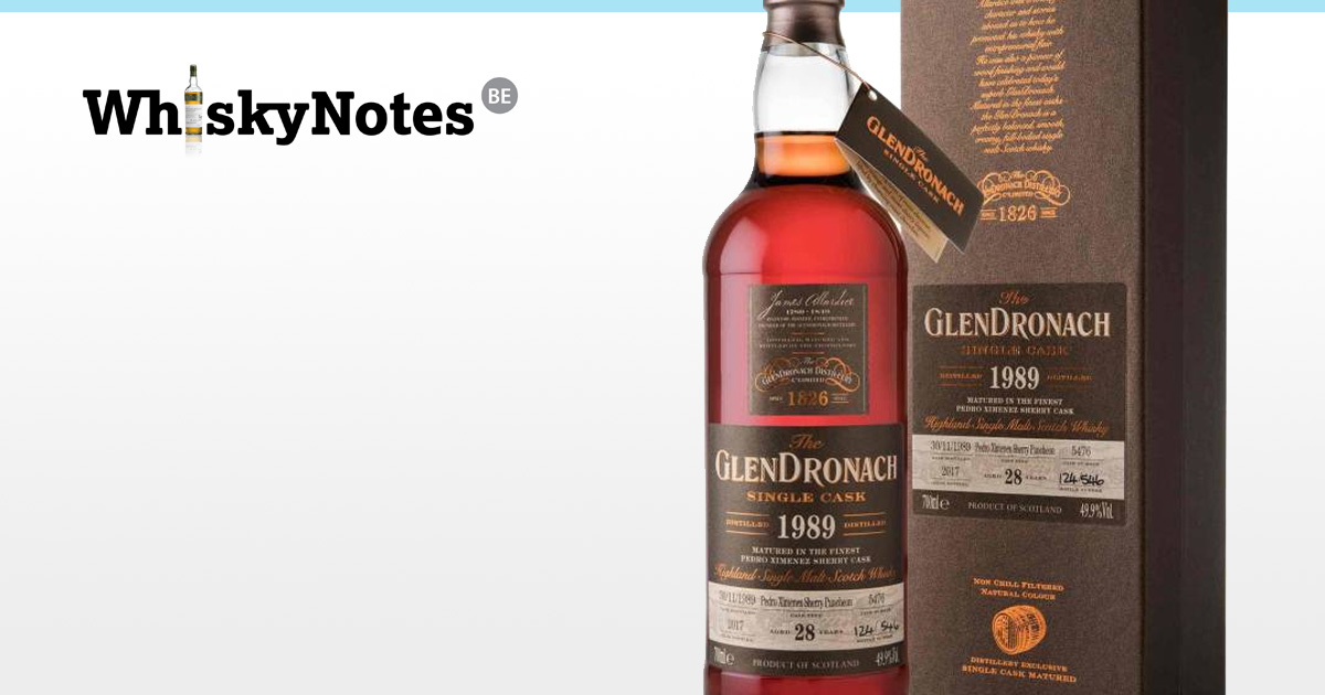 glendronach 1989 cask 5476