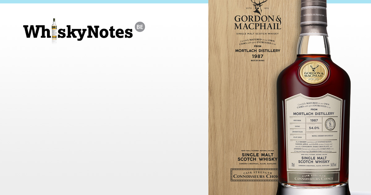 mortlach 1987g gordon macphail