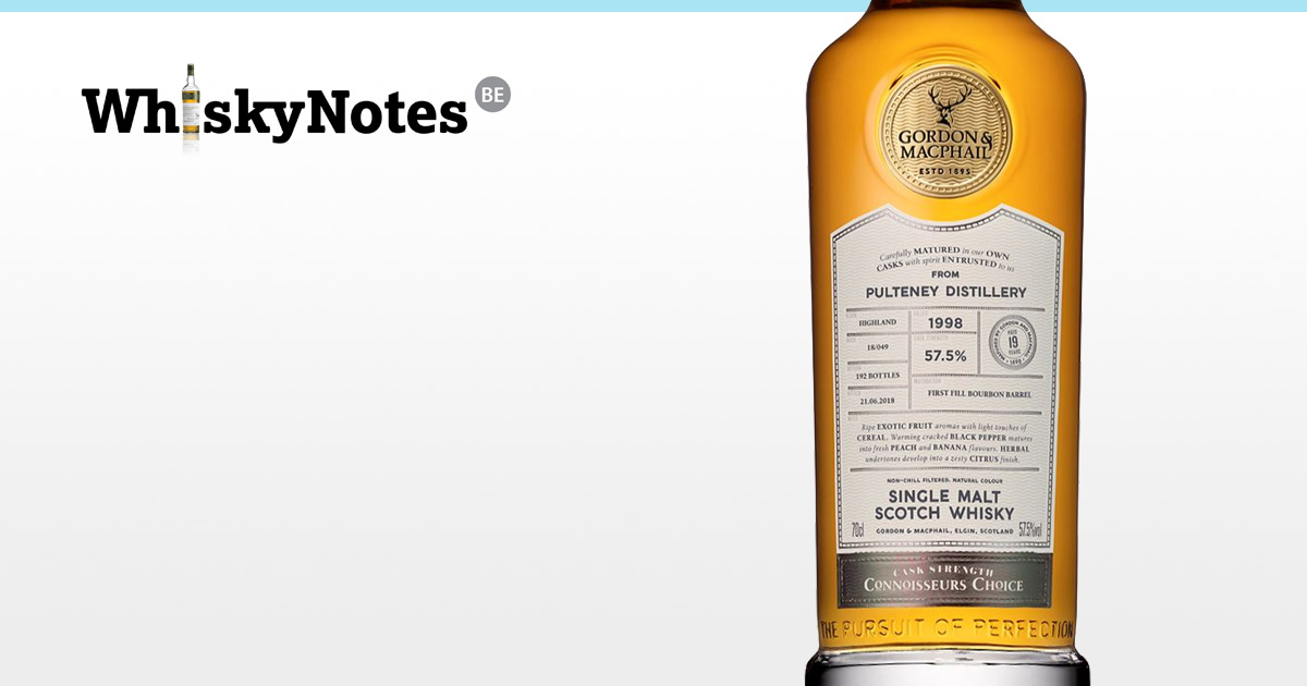 pulteney 1998 connoisseurs choice cask strength