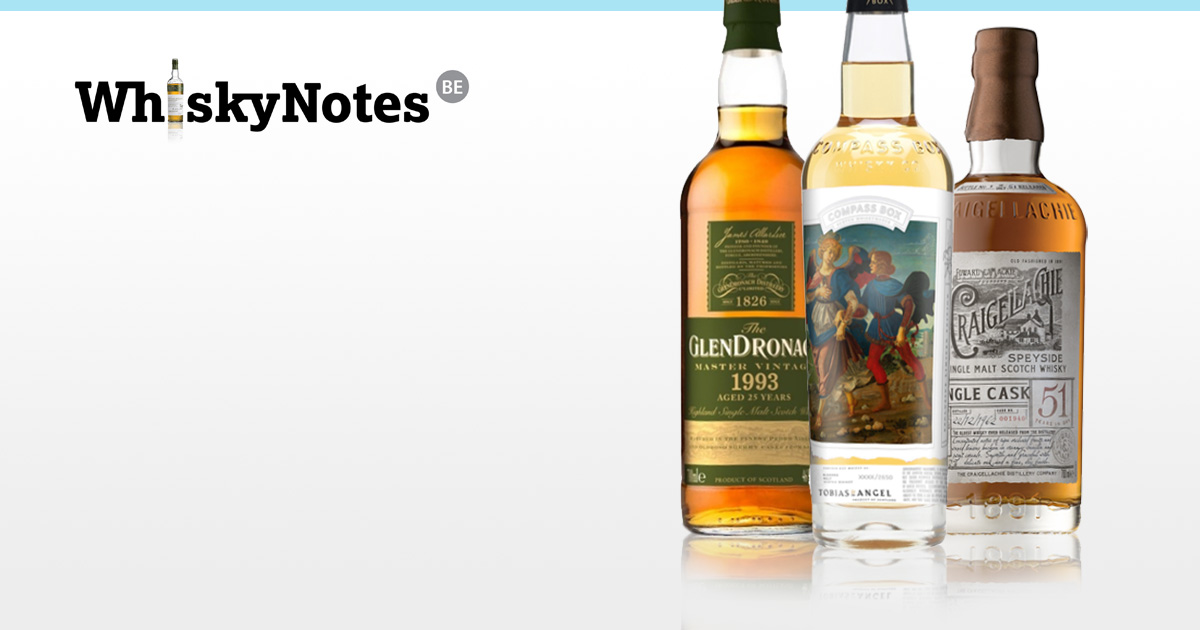 glendronach 1993 compassbox tobias angel craigellachie 51