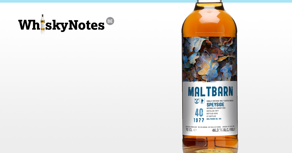 speyside 1977 40yo maltbarn