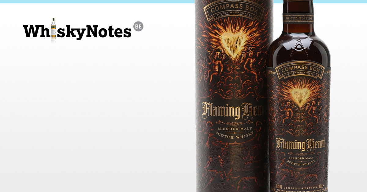 compass box flaming heart 2018