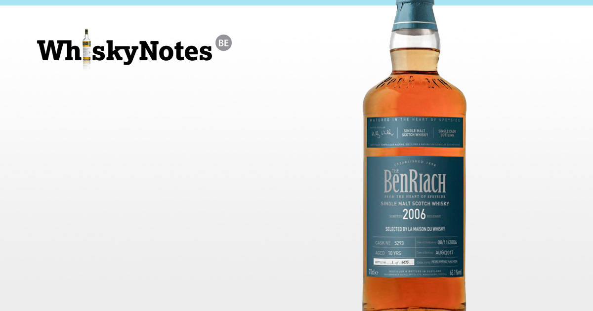 benriach 2006 5293 LMdW