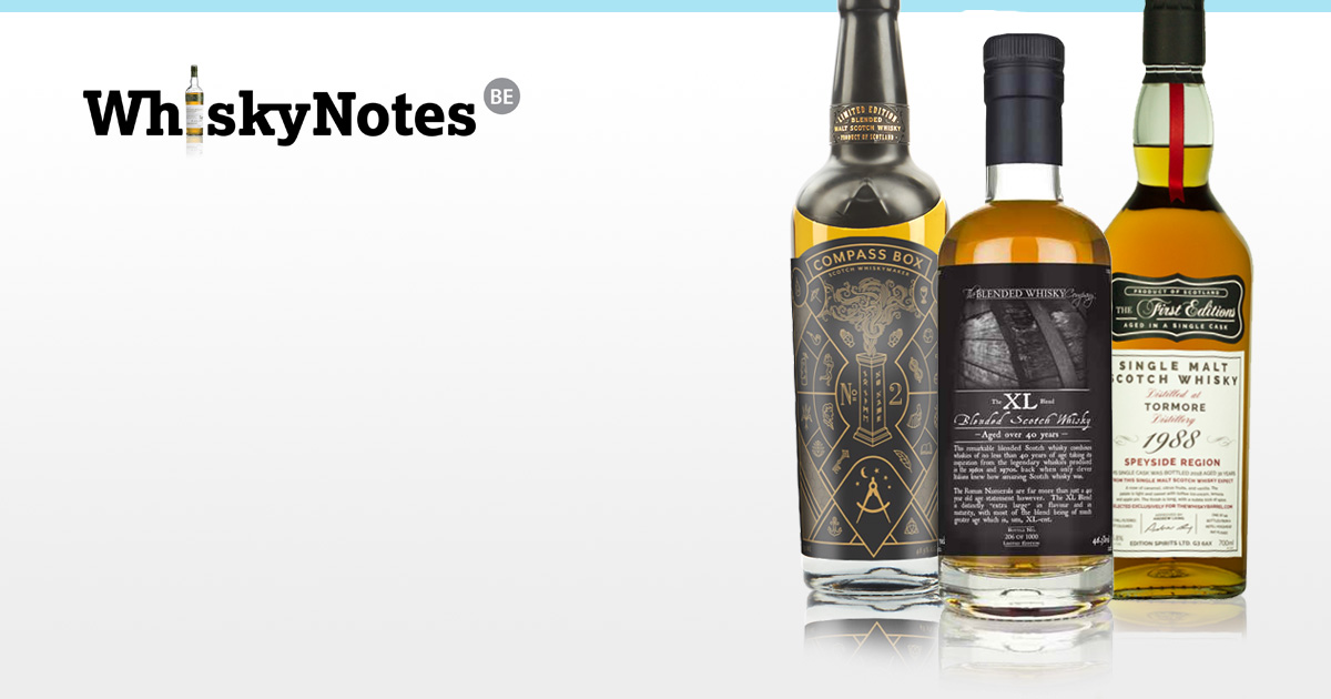compass box no name xl blend tormore 1988 first editions