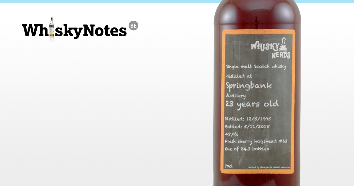 springbank 1995 whiskynerds