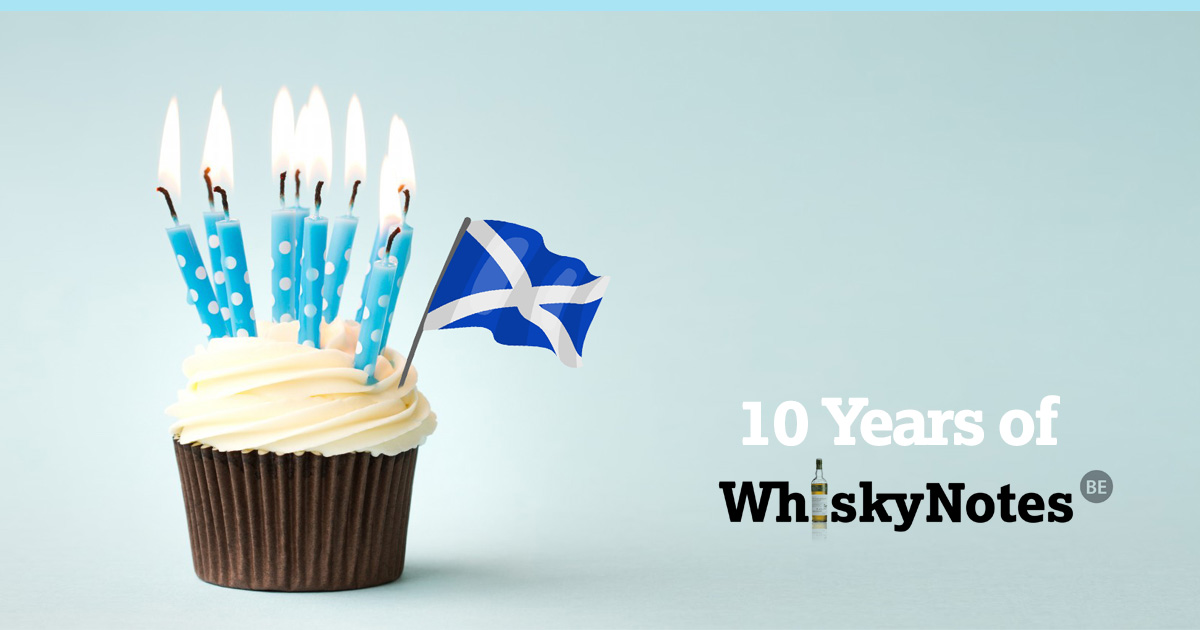 whiskynotes 10 years