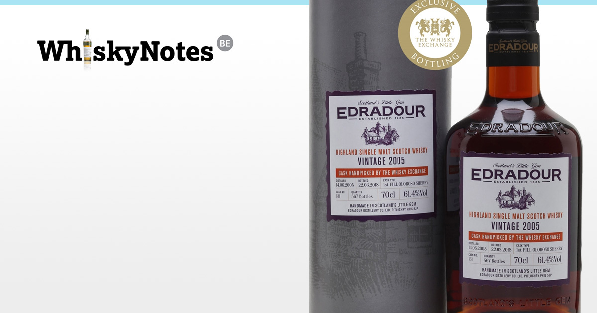 edradour 2005 twe cask 131