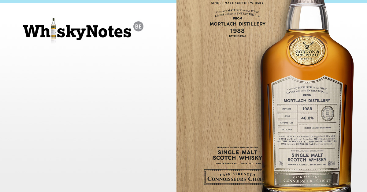 mortlach 1988 connoisseurs choice