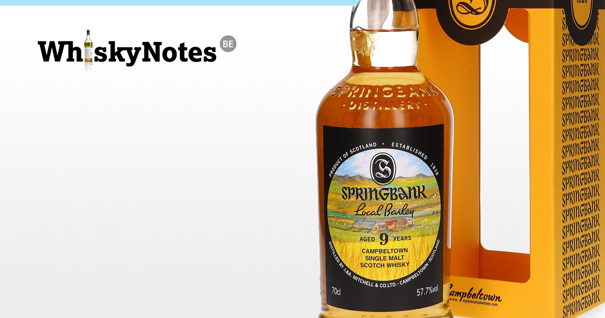 springbank local barley 9 yo