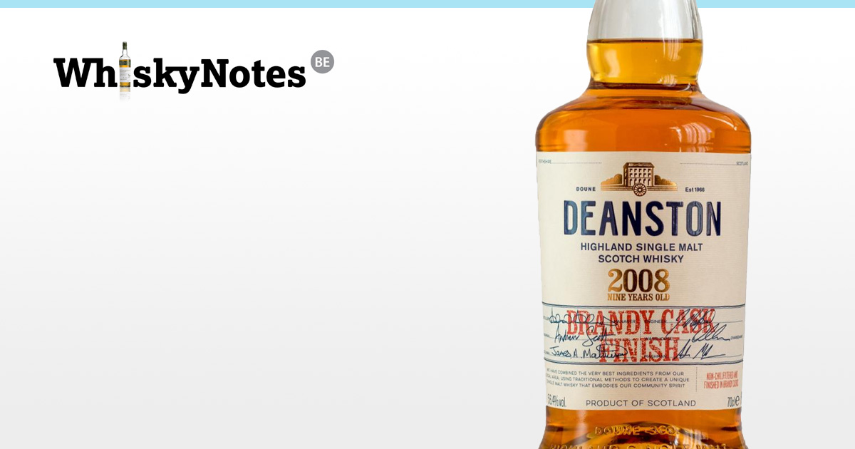 deanston 2008 brandy cask