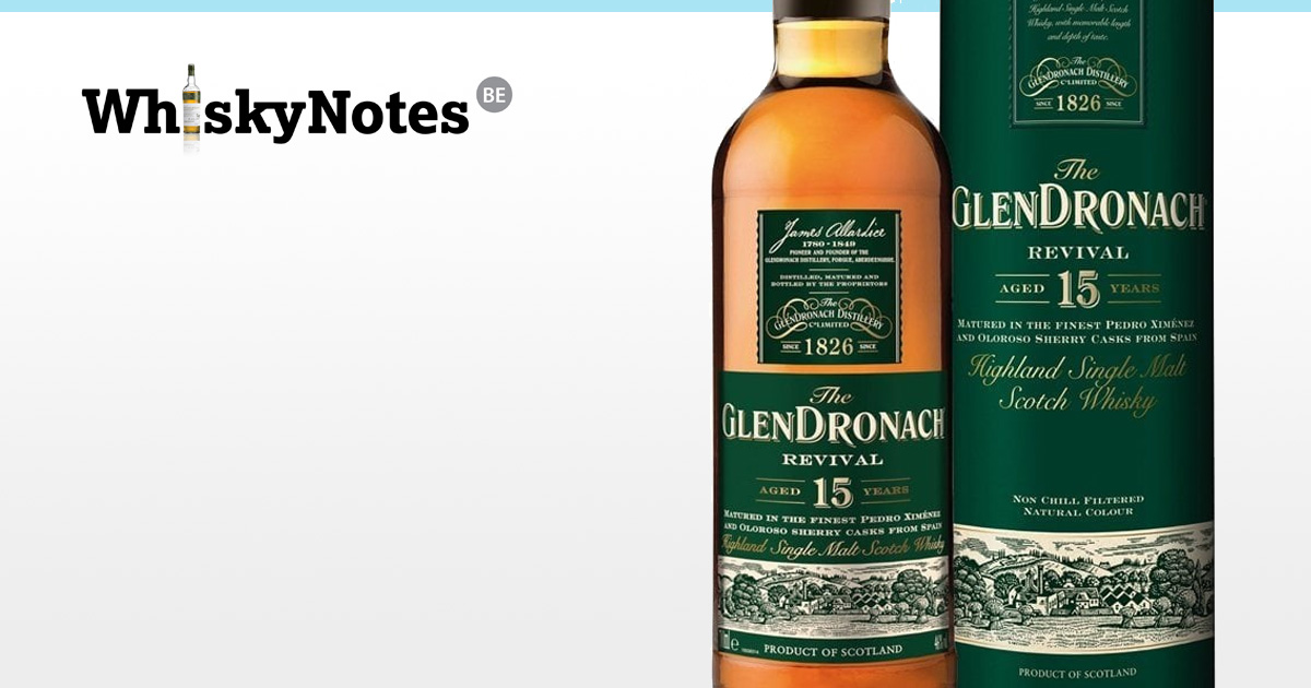 glendronach 15 years revival 2018