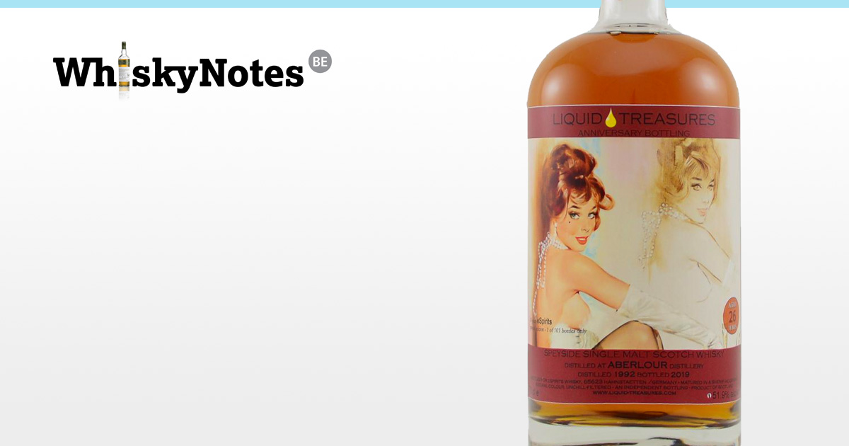 aberlour 1992 liquid treasures sherry hogshead