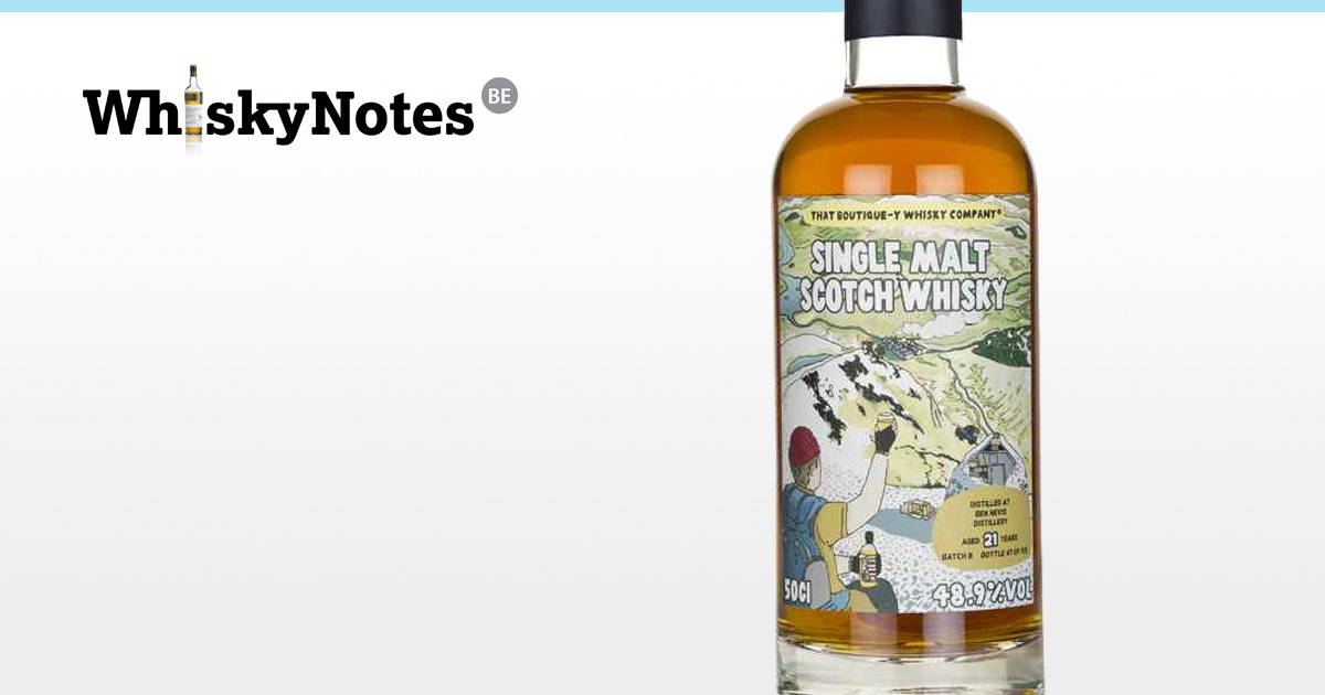 ben nevis 21 years boutiquey whisky