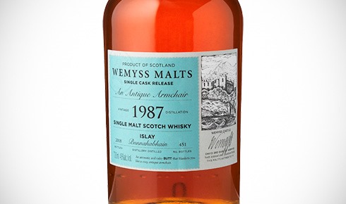 Bunnahabhain 1987 - Wemyss Cask Club