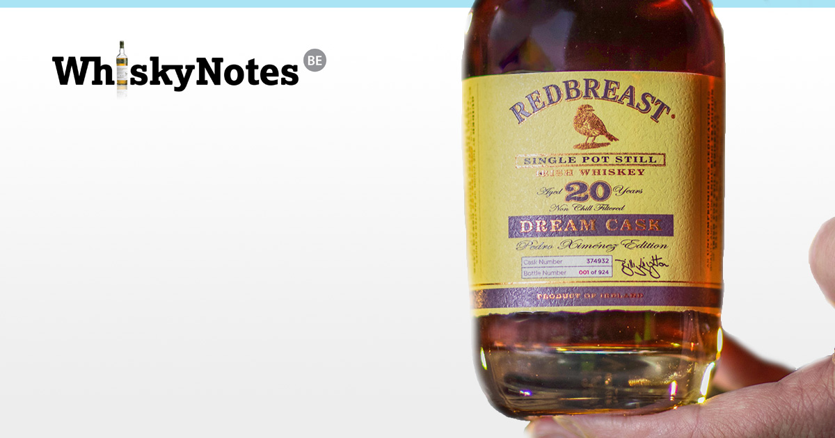 redbreast 20 years dream cask pedro ximenez edition