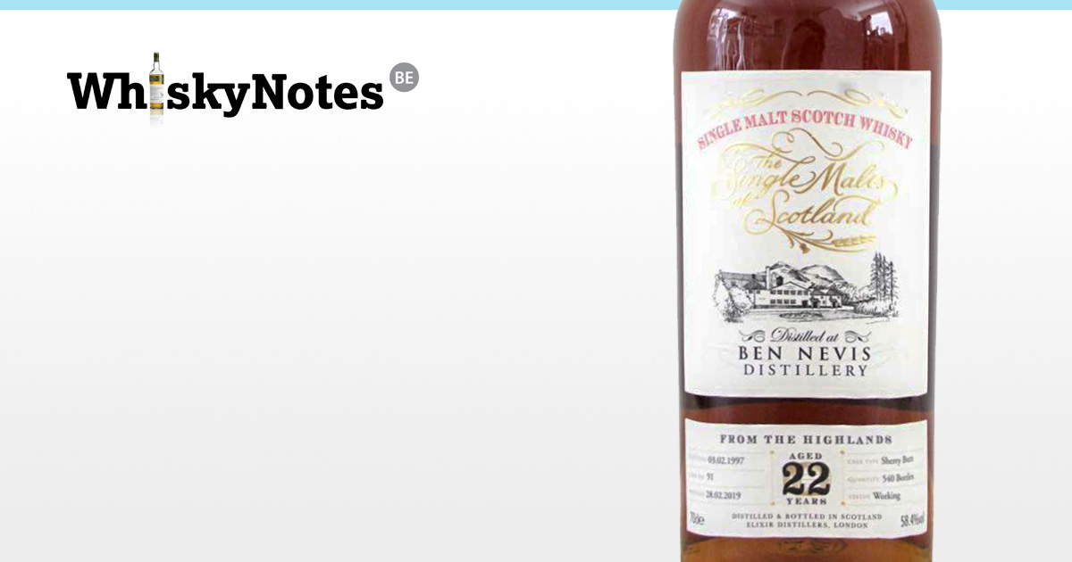 ben nevis 1997 22yo single malts of scotland