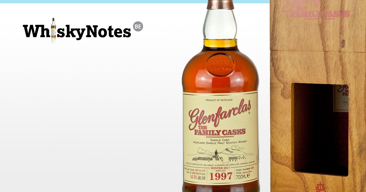 glenfarclas family cask 1997 453