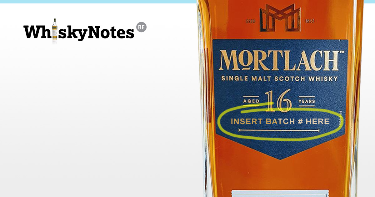 mortlach 16 years batch 2019