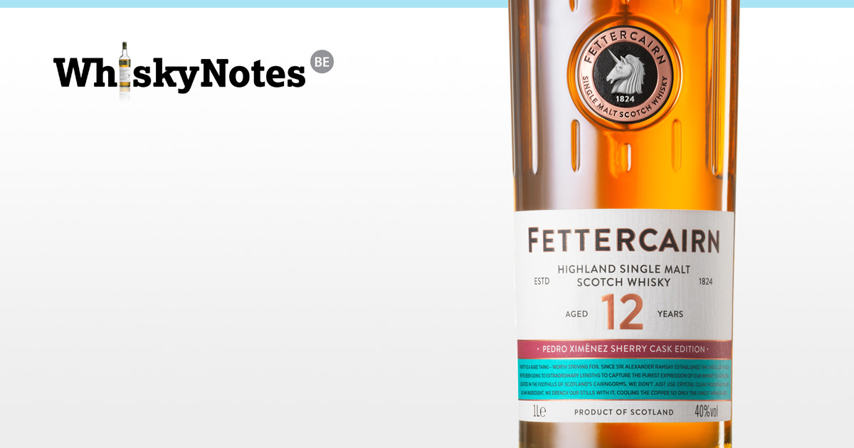 fettercairn 12 years PX sherry cark edition