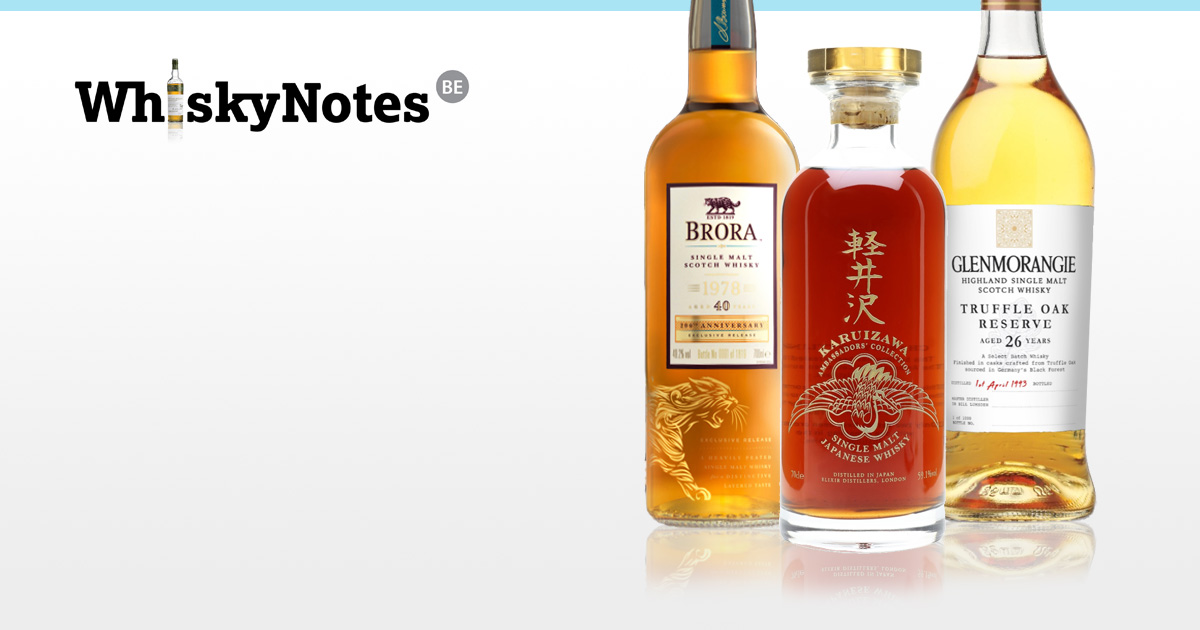 brora 40 years karuizawa ambassadors glenmorangie truffle oak