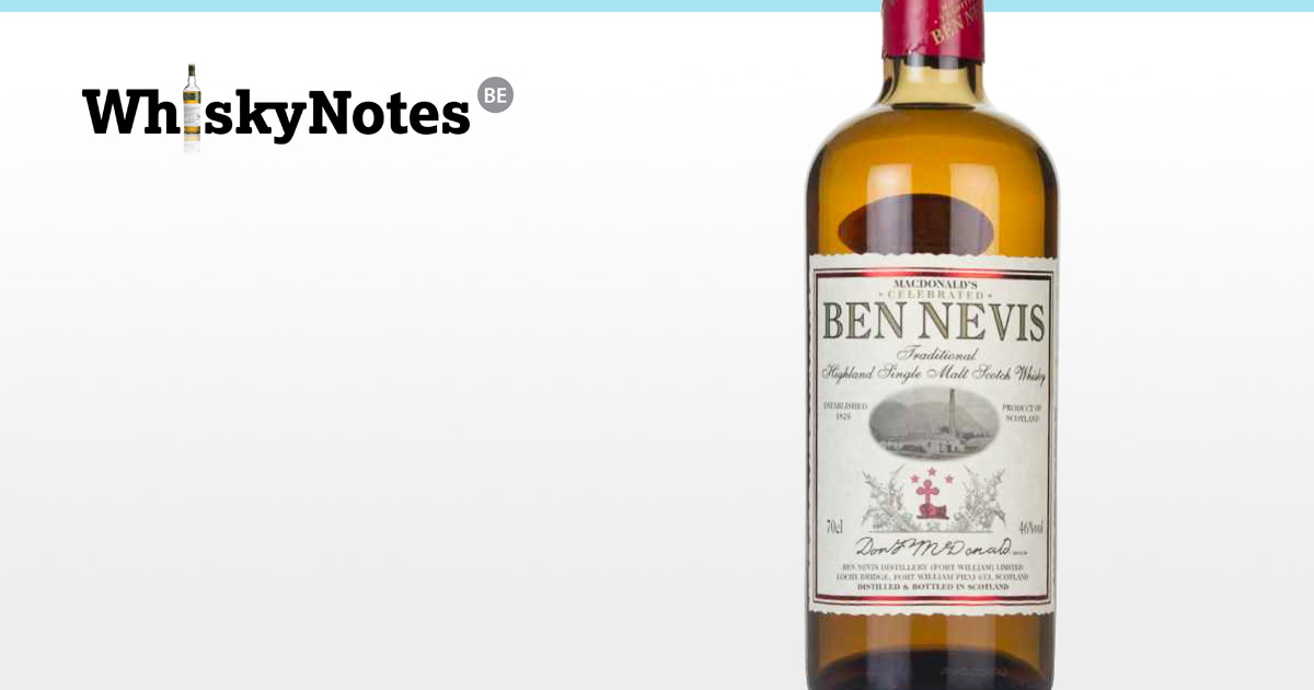 ベンネヴィス マクドナルド セレブレーテッド トラディショナル Ben Nevis McDonald's Traditional - Whiskybase - Ratings and