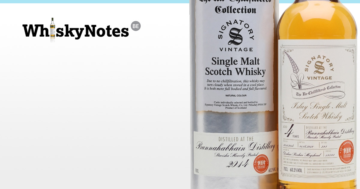 stoisha 2014 signatory vintage whisky exchange 20th anniversary