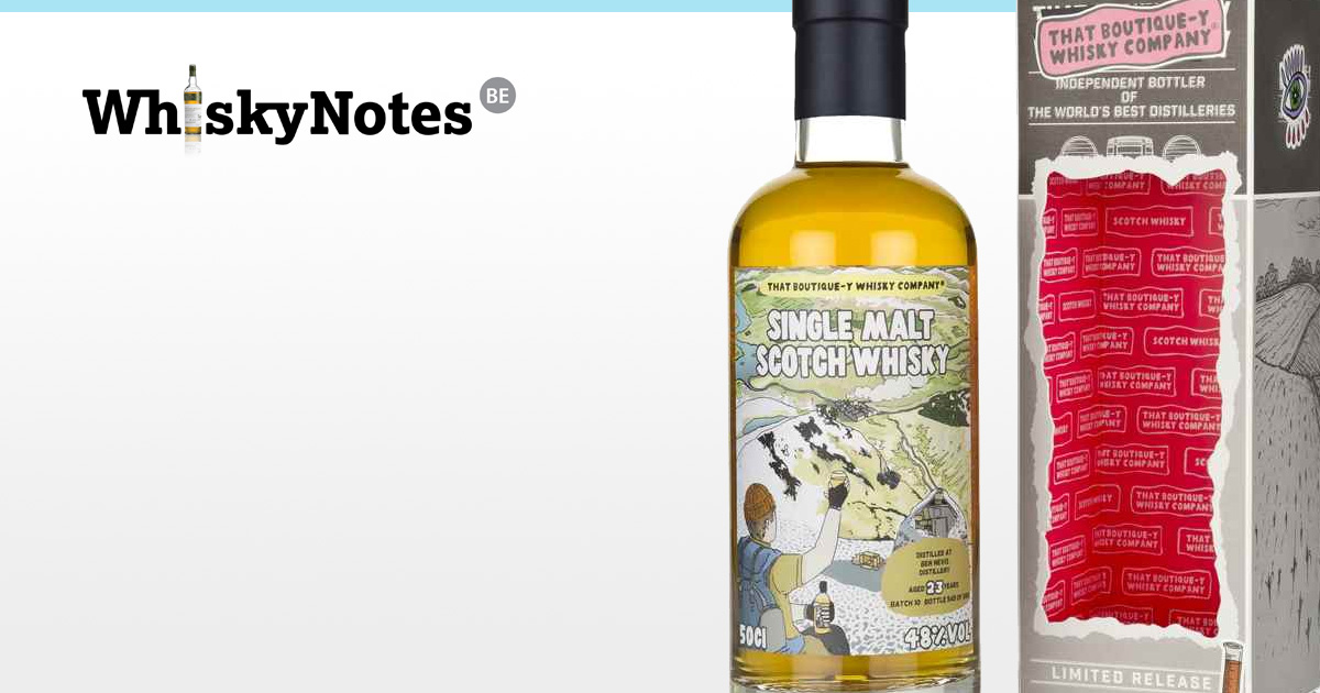 ben nevis 23 years boutiquey whisky co