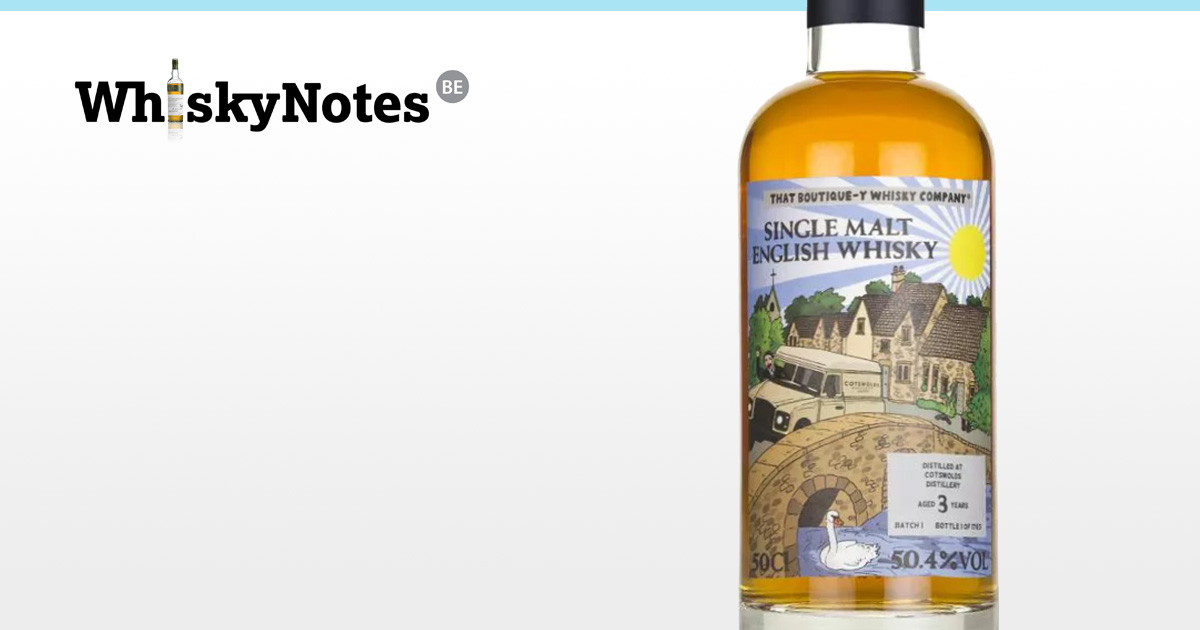 cotswolds 3 years that boutiquey whisky
