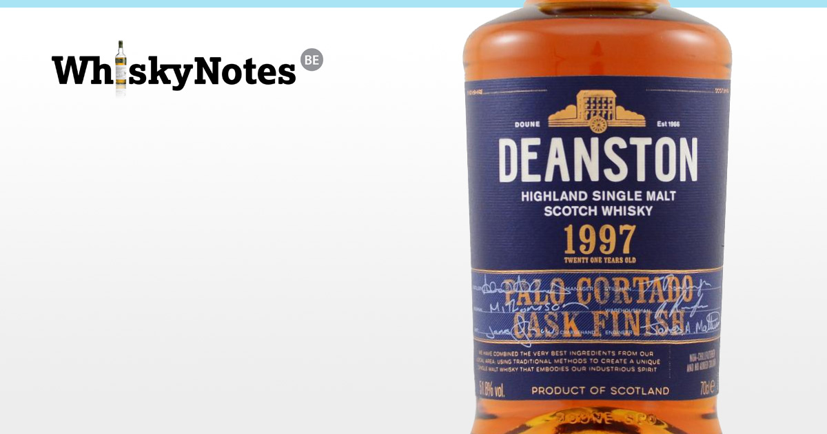 deanston 21 years 1997 palo cortado