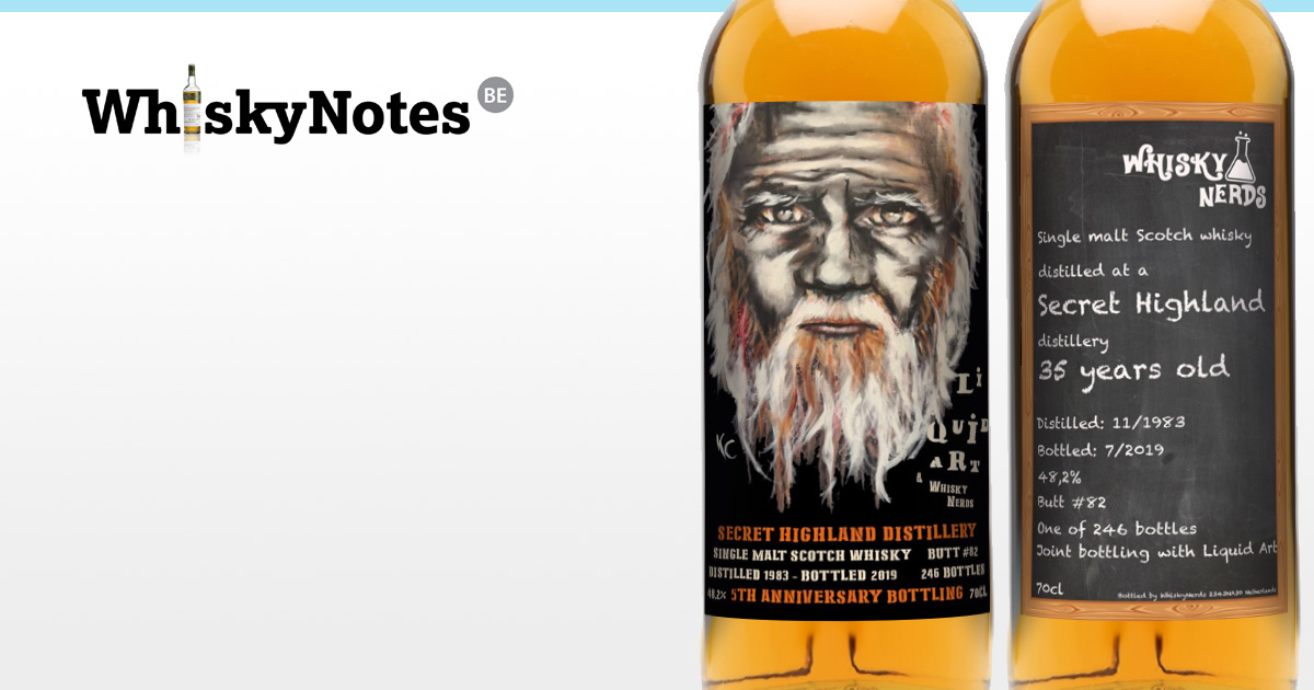 secret highland 1983 liquid art whiskynerds