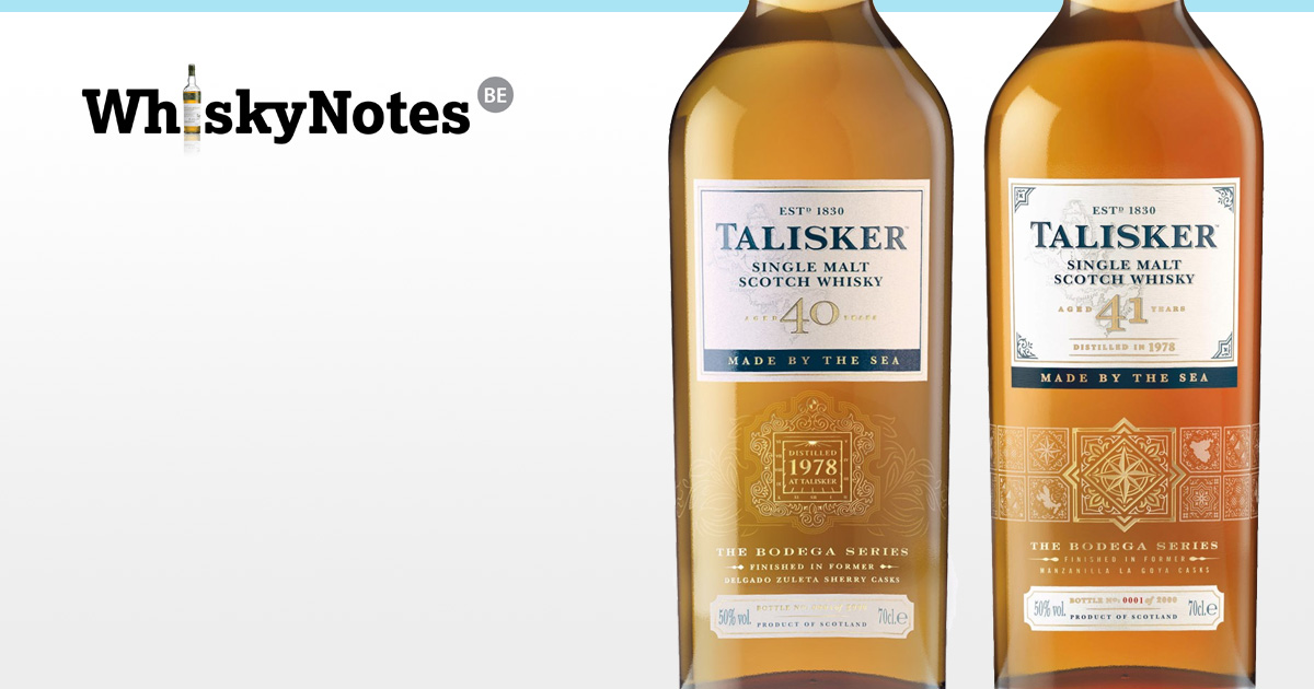 talisker bodega series 40 years 41 years