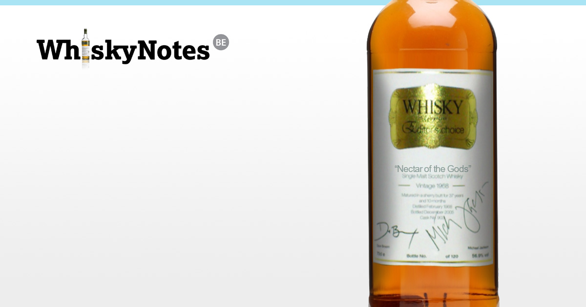 glenfarclas nectar of the gods SMWS 1966