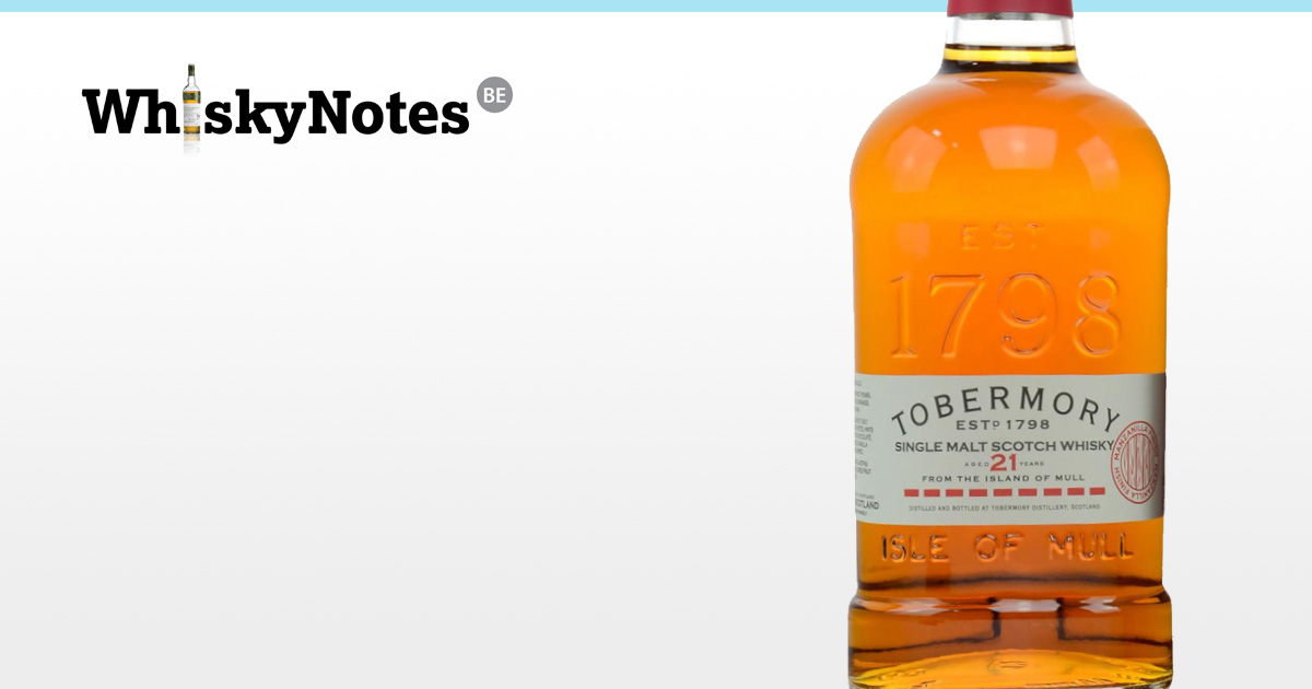 tobermory 21 years oloroso finish