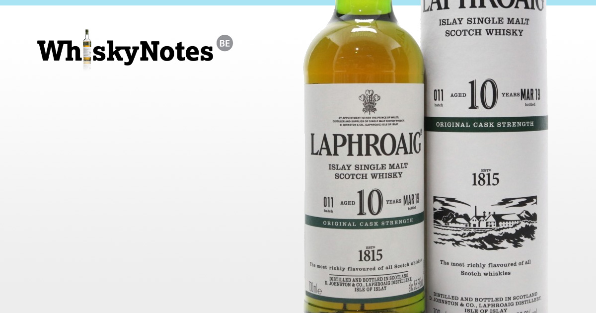 laphroaig 10yo cask strength batch 11